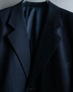 “BALENCIAGA” pinstripe beautiful shape tailored jacket