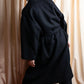 "Salvatore Ferragamo" Maxi length oversized gown coat