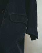 "Burberrys" 80's Classic double breasted wool cashmere maxi coat