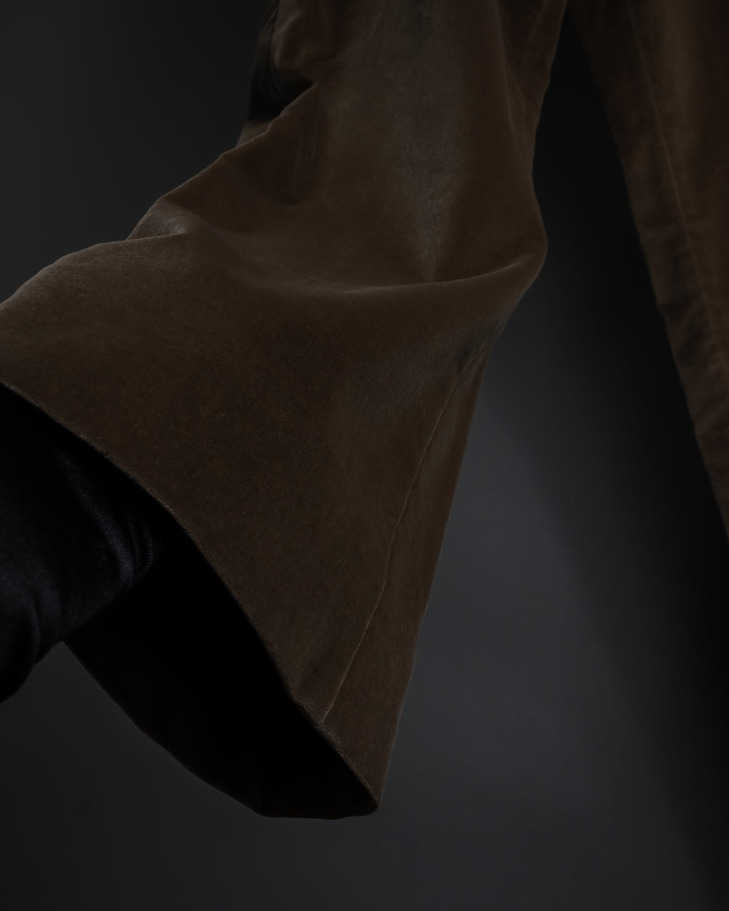 "CELINE" 1999-2003 low-rise flared stretch slacks