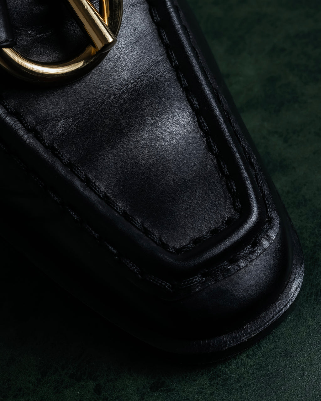 -MOOD Christmas Collection-
"HERMES" 90's-00's Gold buckle design heeled loafers