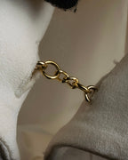 Camisa de seda con bordado en forma de logotipo "Alexandar McQueen" sin cuello