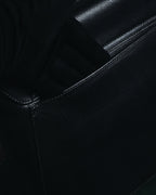 "Salvatore Ferragamo" Mid 90’s archival envelope flap top-handle bag