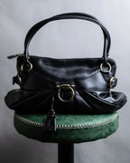 "Salvatore Ferragamo" Gancini motif leather one-handle bag