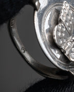 “Christian Dior” 2000’s Butterfly motif sculptural ring