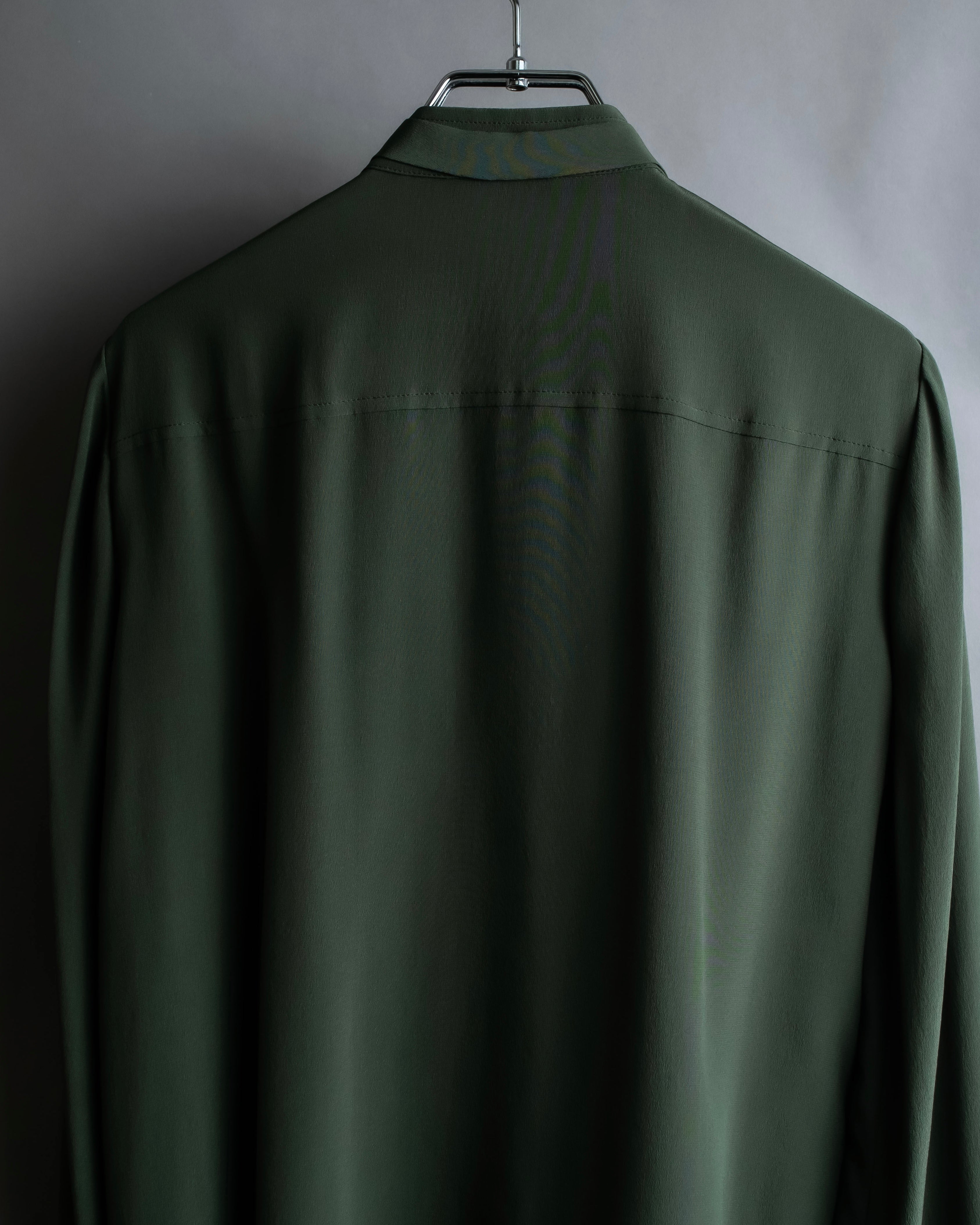 "GUCCI" Tab design bowtie blouse