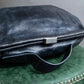 "ANN DEMEULEMEESTER" Tucked design purse leather one handle bag