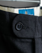 "Vintage high-waisted wide tapered slacks"