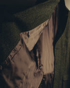 "BURBERRY LONDON" 00's-10's Classic wool tweed coat