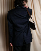 "Dolce & Gabbana" Pinstripe wool tailored jacket