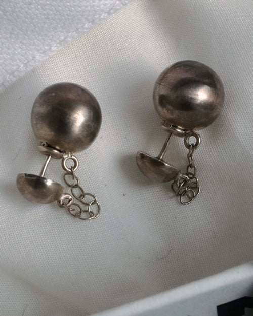 “JIL SANDER” 2020’s Spherical chain-back earrings