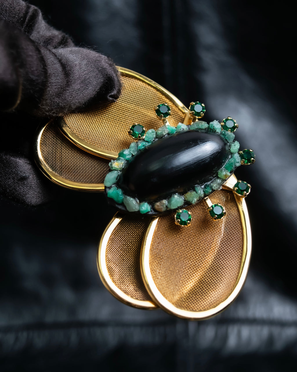 "MARNI" Bee motif jewelry brooch