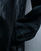 "HELMUT LANG" wrapped leather coat