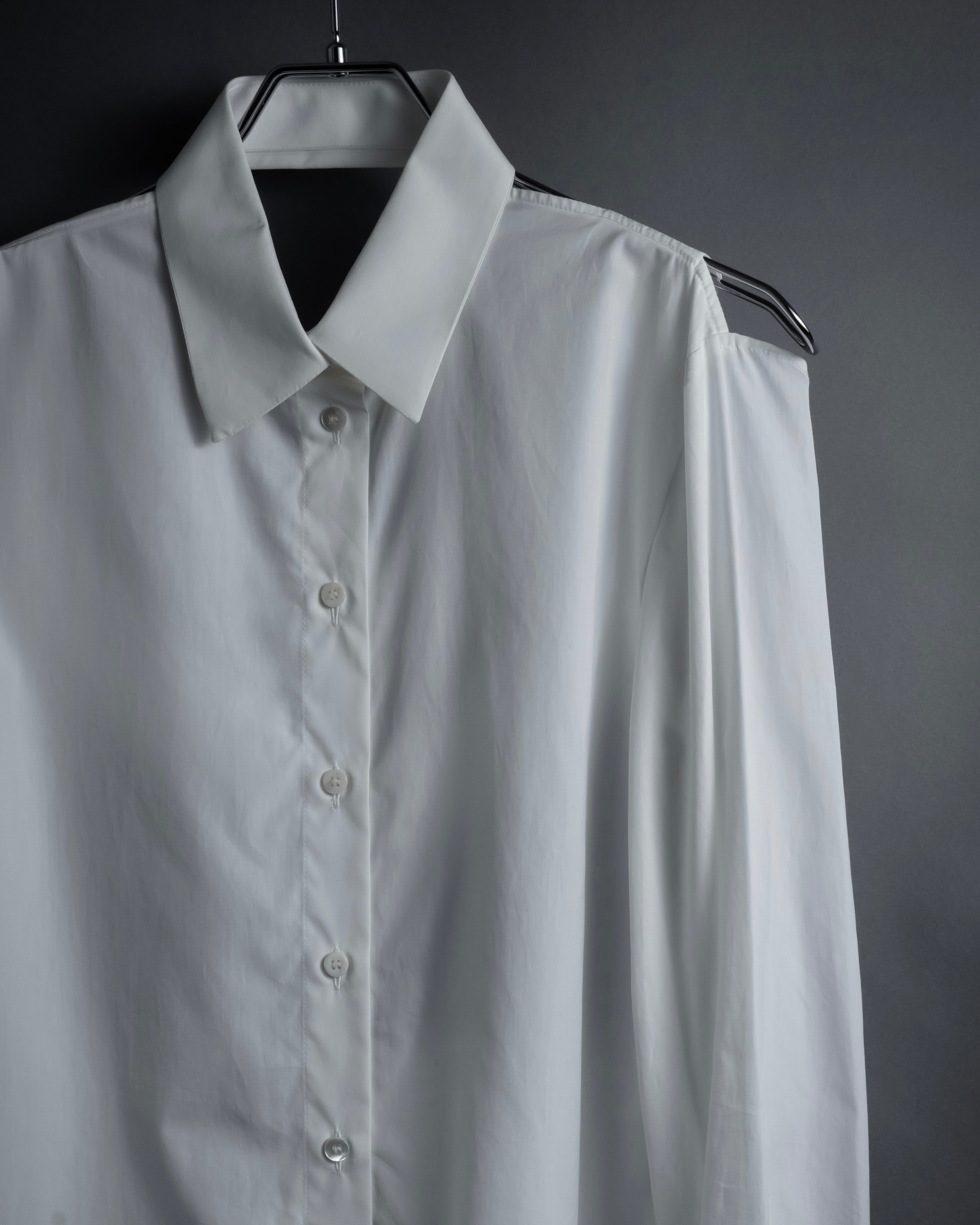 "MAISON MARGIELA" 18AW Constructive cutting details shirt