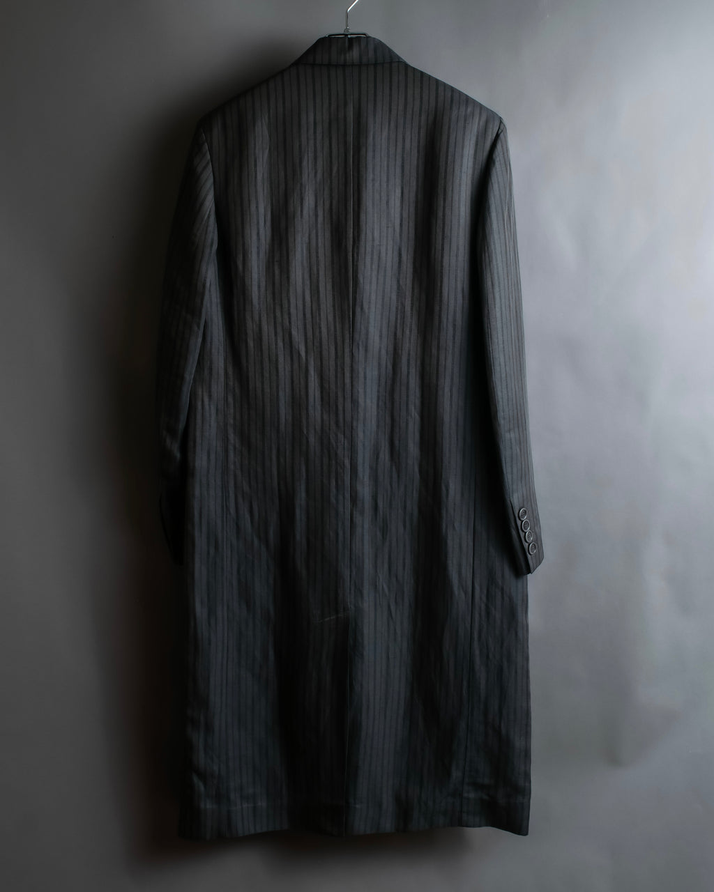 "Acne Studios" Antique design long striped coat