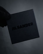 “JIL SANDER” 2020’s Sculptural leather cuff bangle