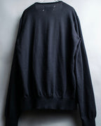 "MAISON MARGIELA"
Fur docking high gauge knit