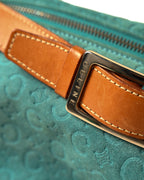 CELINE / Macadam Mini Shoulder Bag Turquoise Blue