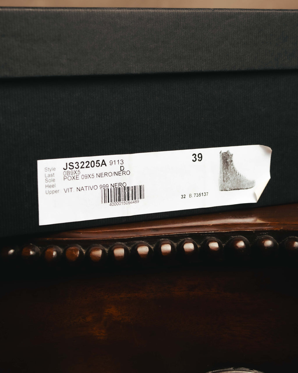 -SPECIAL- "JIL SANDER" 10's Sculptural gathered toe leather ankle boots