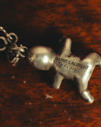 "Saint Laurent" 10's-20's Sculptural doll pendant necklace