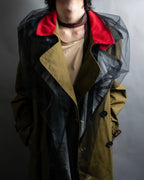 "MAISON MARGIELA" 20AW reconstructed tulle docking trench coat