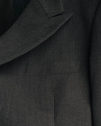 "Giorgio Armani Le Collezioni" 80's-90's Soft tailored double breasted wool blazer