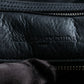 "MASAKI MATSUSHIMA" Outer zipper design leather shoulder bag