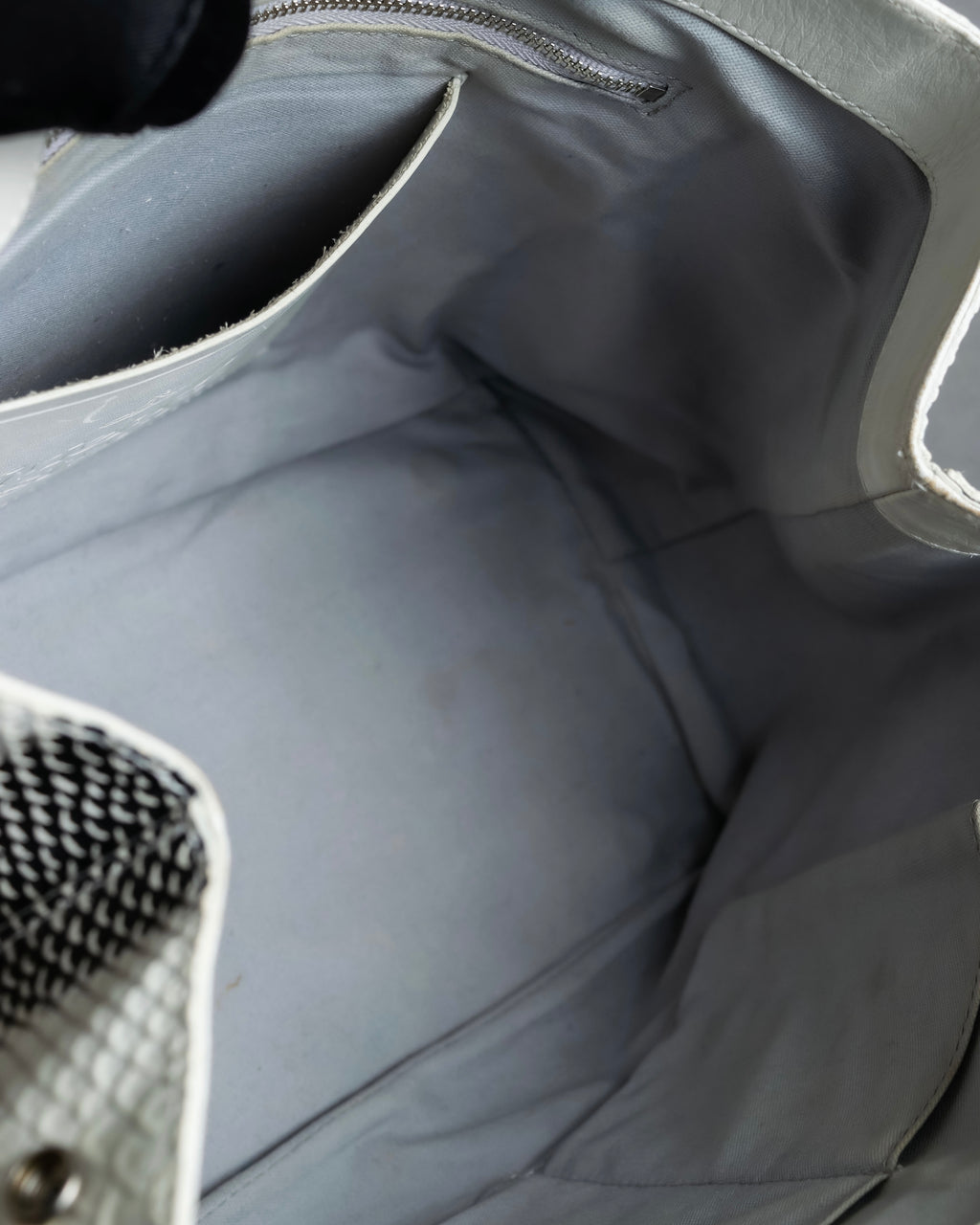 "Vivienne Westwood" Monotone python leather handbag