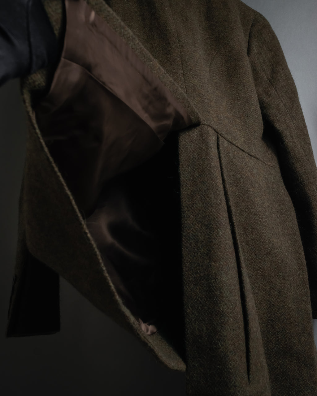 "Polo Ralph Lauren" Alpaca-blend long tailored jacket