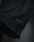 "Maison Margiela" 15AW deconstructed hand-stitched crewneck knit