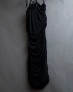 "ISABEL MARANT" Cord-layered strap design sleeveless dress