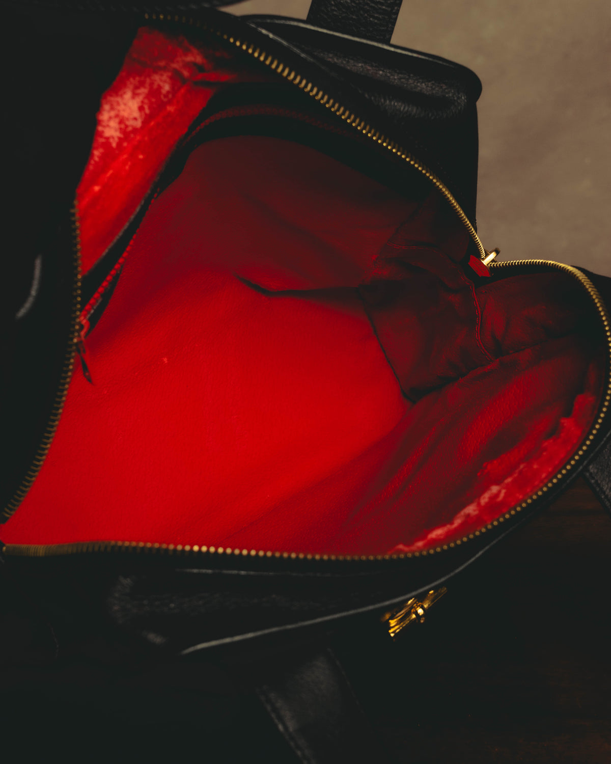 "CELINE" 80's-90's Classic leather top-handle bag