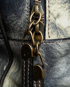 "DOLCE &amp; GABBANA" Miss edge series calf leather 2 way bag