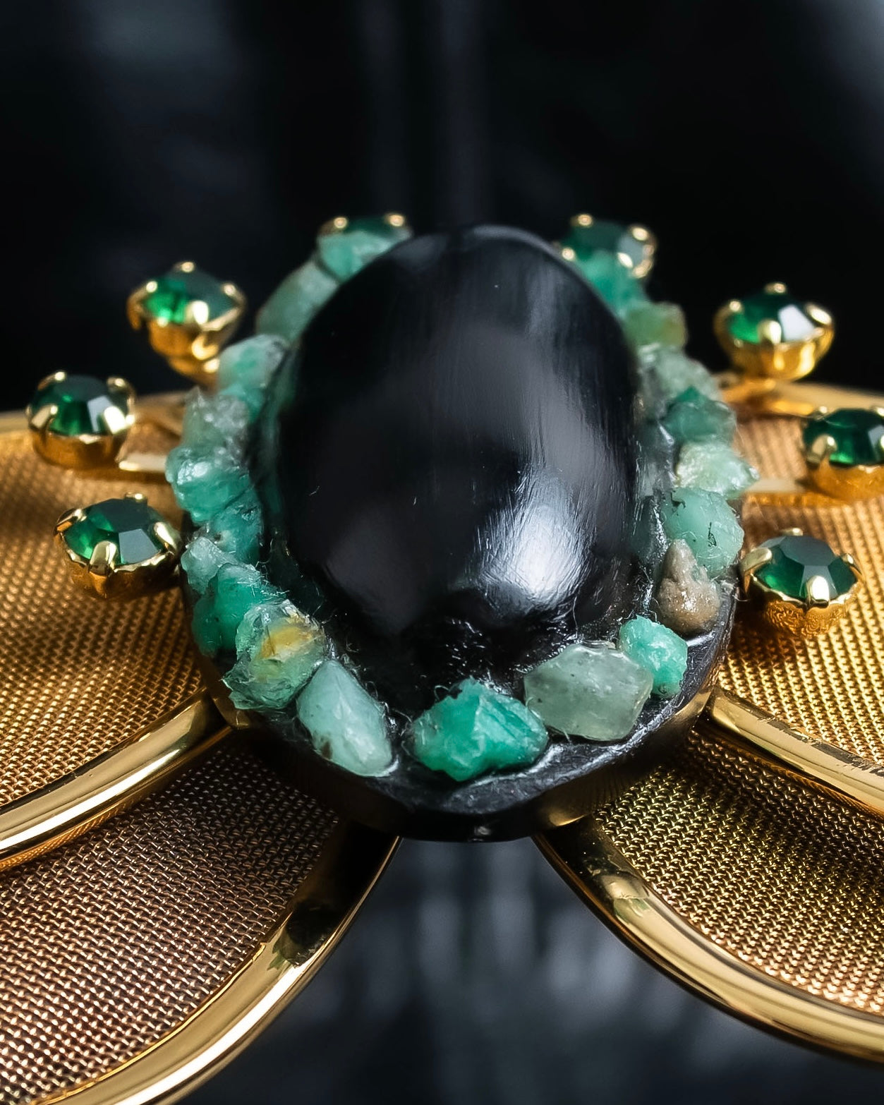 "MARNI" Bee motif jewelry brooch