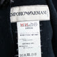 "EMPORIO ARMANI"  Piping design double zipper driver's knit