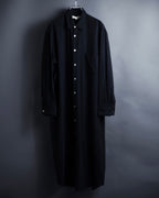 "COMME des GARCONS" 94AW Straight silhouette wool shirt dress