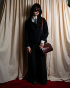 "GIORGIO ARMANI" Finely swaying wave pattern necktie