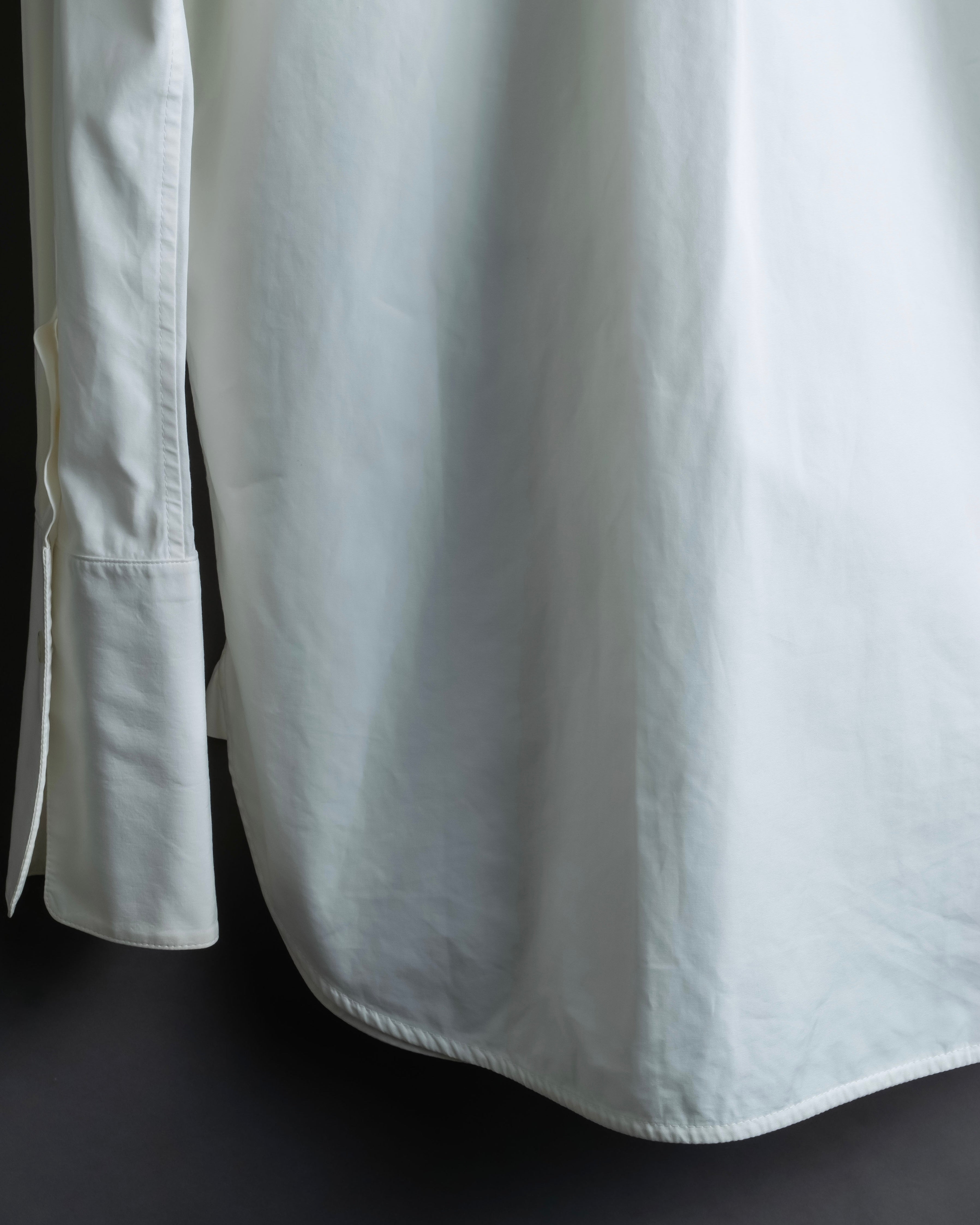 "CELINE" Combination color dress shirt