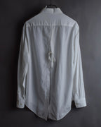 "Acne" Ribbon slit back design shirt