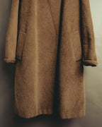 -SPECIAL- “Max Mara” 90’s-00’s Angora blend belted wrap coat