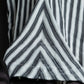 "Beautiful People" Gathered design pillow stripe pullover