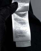 "FENDI" Pick stitch design fly front shirt