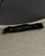 "BALENCIAGA" Painting graphic logo engraved T-shirt
