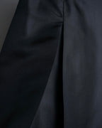 "PRADA" 100% silk pleated skirt