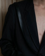 "JIL SANDER" Minimalist design leather shoulder bag