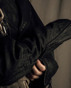 "JEAN PAUL GAULTIER" Firm finish double-zip belted mid-length coat