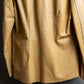 "Dolce & Gabbana" Tanned genuine leather front switching jacket