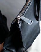 "BOTTEGA VENETA" 19AW Canvas & leather combination 2way bag