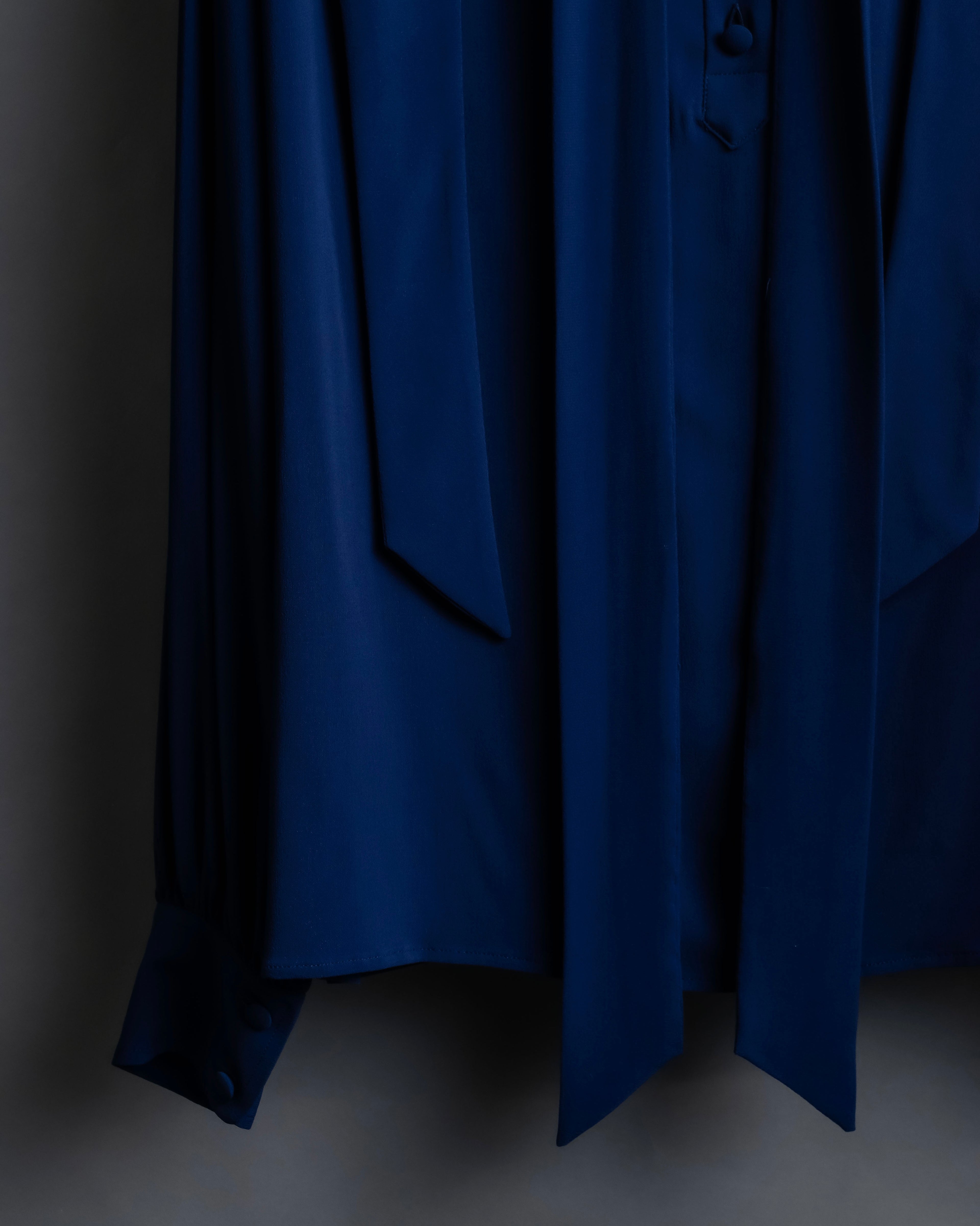 "BALENCIAGA" 16AW Pussy bow sailor shirt