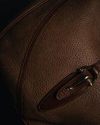 –SPECIAL– "GUCCI" 70’s pigskin horsebit piston hobo bag